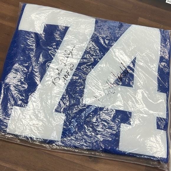 Signed Bob Lilly Jersey Authentication Included - Picture 1 of 6